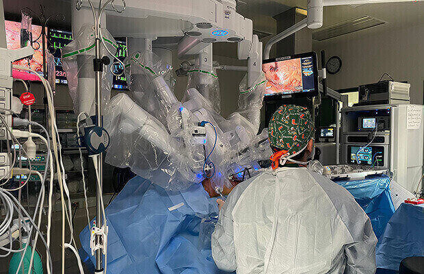 Robotic Kidney-Transplant Procedure