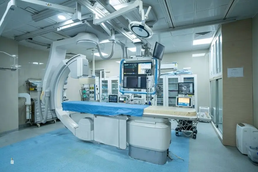 Advanced Cath Lab at Neelam Hospital, Rajpura, Punjab, equipped with modern technology for angiography, angioplasty, coronary interventions, and comprehensive heart care.